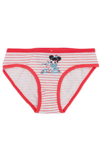 Illust Print Stripe Girl Panty-301 (5pc)