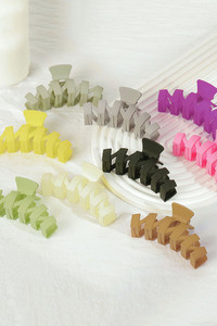 Zigzag Pattern Hair Claw-CHW451