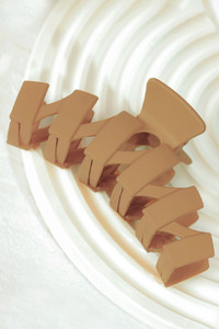 Zigzag Pattern Hair Claw-CHW451