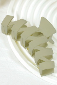 Zigzag Pattern Hair Claw-CHW451