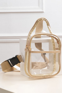 Clear Stadium Concert Sling Bag