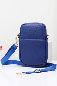 Solid PU Cell Phone Strap Bag-TG10290