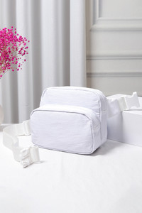 Solid Double Zipper Fanny Pack-TG10462