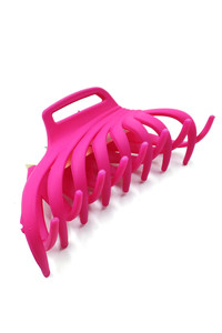 12pcs Twirl Shape Matte Color Claw Clip-EPC8529G (12pc)