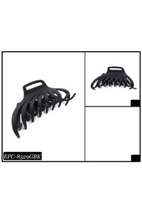 12pcs Twirl Shape Matte Color Claw Clip-EPC8529G (12pc)