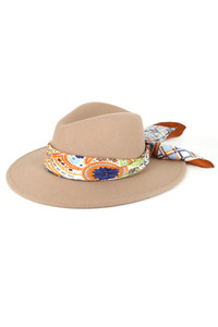 Solid Plain Panama Hat
