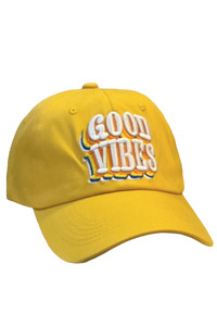 GOOD VIBES Baseball Cap-HA0072