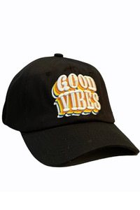 GOOD VIBES Baseball Cap-HA0072
