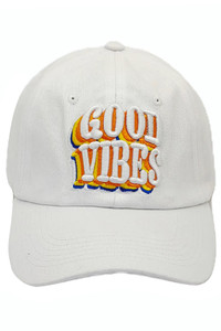 GOOD VIBES Baseball Cap-HA0072
