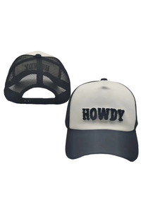 HOWDY Mesh Back Baseball Cap-HA0086
