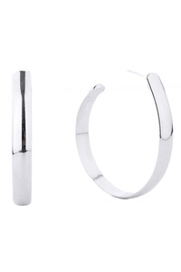 14K Dipped Post Hoop-SJE310470