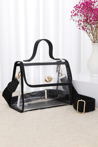 Clear Stadium Crossbody hand Bag