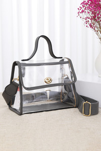 Clear Stadium Crossbody hand Bag