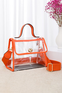 Clear Stadium Crossbody hand Bag
