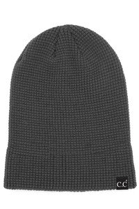 C.C Slouchy Cuff Beanie Hat-HTM-4022