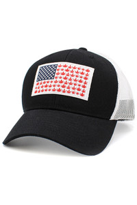 FLAG Patch Mesh Back American Flag Theme Baseball Cap-KBVT-251