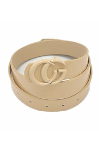 PU Solid Color Plating Belt-MA0243