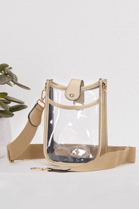 Clear Stadium Crossbody Mini Bag
