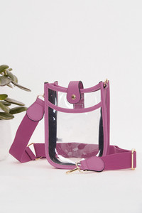 Clear Stadium Crossbody Mini Bag