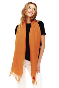 Soft Cashmere Solid Color Scarf 