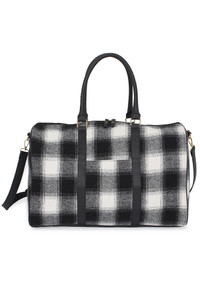 Buffalo Pattern Cross Body Duffle Bag-EBD10706