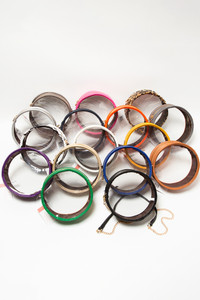 Solid Color Trim Clear Round Stadium Concert Crossbody Bag