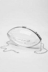 Clear Acrylic Football Stadium clutch Bag