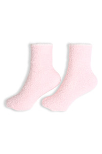 Color Edge Solid Mini-Crew Socks-JCS111 (6 pairs)