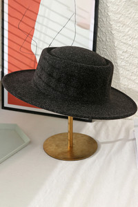 Wool Felt Fedora Hat-CH3930B