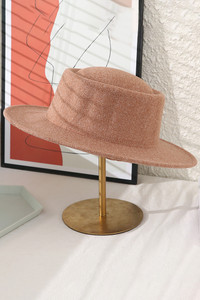 Wool Felt Fedora Hat-CH3930B
