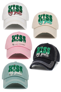 KISS MY PUTT Vintage Baseball Cap-KBV-1531