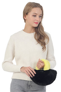 Two Tone Mini Tote Bag-CB4401