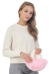 Two Tone Mini Tote Bag-CB4401