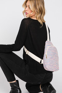 Aztec Pattern Sling Bag-MB0197