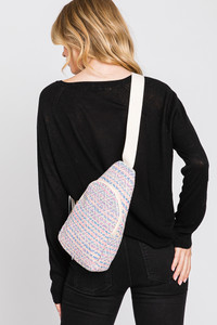 Aztec Pattern Sling Bag-MB0197