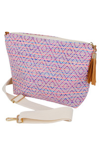 Aztec Pattern Tassel Crossbody Bag-MB0195