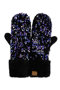 C.C Sequin Mittens-MTE0012