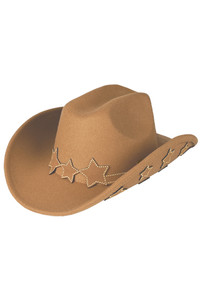 C.C Star Embellishment Cowboy Hat-VCC0074