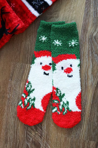 Christmas Holiday Fuzzy Socks Set-SS1001