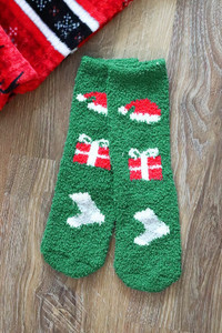 Christmas Holiday Fuzzy Socks Set-SS1001