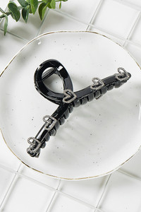 Heart Charm Hair Claw-CHW502