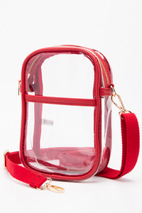 Clear Crossbody Stadium Bag