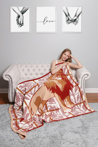 Animal Print Throw Blanket-JCL4301