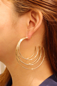 14K Harmony of 5 Post Earrings-SJE310677