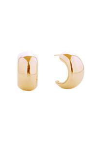 14K Midnight Moon Post Earrings-SJE310622