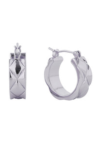 14K Puffy Koco Crush Pincatch Earrings-SJE310781