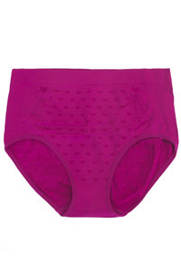 12pcs Mamas Heart Pattern Plus Size Panty-SLBMA8653 (12pcs)