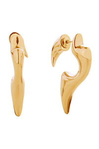 14K Angel Wings Post Earrings-SJE310784