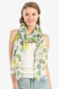 St Patrick Day Oblong Scarf