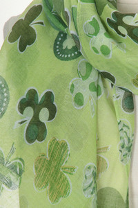 St Patrick Day Oblong Scarf
